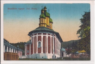 Carte postala circulata in anul 1923 Judetul Neamt foto