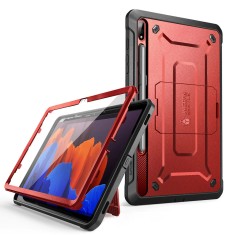 Husa pentru samsung galaxy tab s8 ultra, supcase unicorn beetle pro, metallic red foto