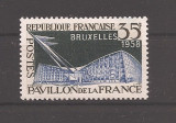 Franta 1958 - Expozitia Internationala de la Bruxelles, MNH, Nestampilat