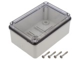Carcasă Universală Gri IP56 88x128x59mm SCABOX