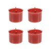 Set 4 lumanari parfumate Cirese, 5.5x3 cm, ATU-085781, Oem