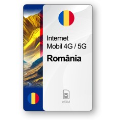 eSIM Internet Rom&acirc;nia, valabil 7 zile, trafic 1 GB, Standard