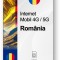 eSIM Internet Rom&acirc;nia, valabil 30 zile, trafic Nelimitat, Premium