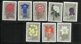 ROMANIA 1957 - FLORA CARPATINA, MNH - LP 432, Nestampilat