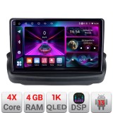 Navigatie Hyundai Genesis 4+64 InCell Display 1K Quad Core Android Waze USB Navigatie Internet Youtube Radio KIT-GENESYS+EDT-E209-RK