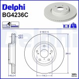 Disc frana Toyota Auris, Avensis, Corolla, Verso Motor 1.6, 1.6, 1.6, 1.6 D4-D, 1.6 D4-D, 1.6 VVT-i, 1.6 VVT-i, 295x26mm, 49.2 mm, OE 4351202190