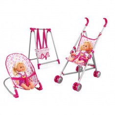 Set 3 piese pentru papusi Baby Play House-8848-8A