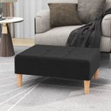 Taburet, negru, 78x56x32 cm, material textil GartenMobel Dekor, vidaXL