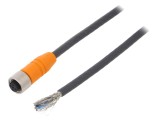 Cablu M12 5 pini drept 2m IP67