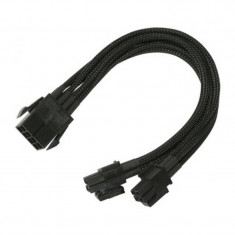 Nanoxia Cablu prelungitor EPS 8 pini 30 cm Black foto