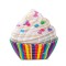 Saltea gonflabila Intex CUPCAKE MAT model briosa - 58770EU