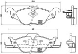 BREMBO P 59 030 PRIME LINE set placute frana,frana disc