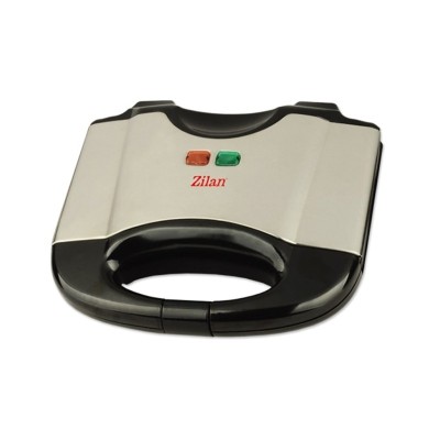 Sandwich Maker Zilan, 700 W, Negru/Argintiu foto