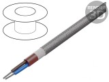 Cablu Silicon 2x0,75mm2 Maro-Roșu -60&divide;180&deg;C