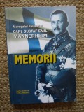 MEMORII , MARESALUL FINLANDEI , CARL GUSTAF EMIL MANNERHEIM , ED. a II a