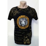 Tricou barbați cap tigru - XL