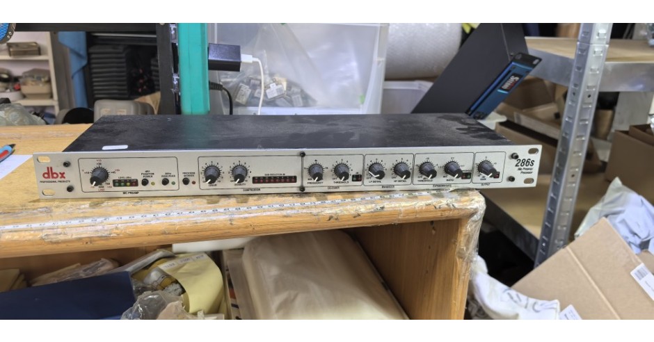 dbx 286s - Microphone PreampChannel Strip #A8758 | arhiva Okazii.ro