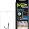 Carlige Legate MIKADO Method Feeder Rig Cu Banda X-Tra Strong, Nr.10, 0.12mm, 10cm, 8buc/pac