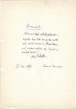 A3415N Victor Eftimiu, act olograf semnat, 1969