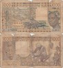 1984, 1.000 francs (P-307 Cd) - Volta Superioară Statele Africane de Vest)
