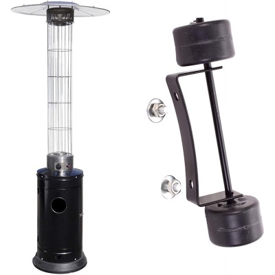 Incalzitor de terasa cilindric PARASOL FL145 pe GPL, putere 14kW foto