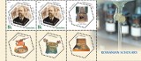 ROMANIA 2025 SAVANTI ROMANI - PETRU PONI - 2 serii cu 1 vinieta si 3 tabs-uri LP.2509 MNH**, Nestampilat