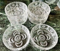 Set - Boluri - desert / fructe / musli - Cristal - 6 persoane