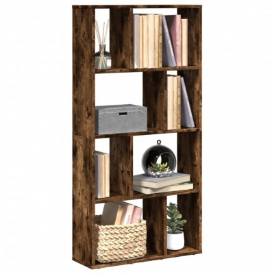 vidaXL Bibliotecă, stejar fumuriu, 60x20x120 cm, lemn prelucrat 858151 foto