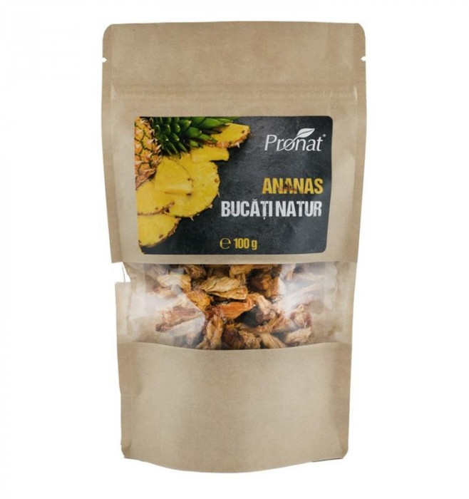 Ananas Bucati Natur 100gr Pronat