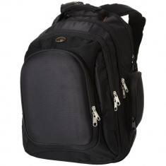 Rucsac Laptop, Everestus, NC, 15.4 inch, 840D nylon, negru, saculet de calatorie si eticheta bagaj incluse foto