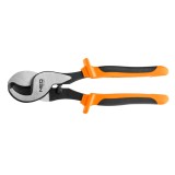 Cleste pentru taiat cabluri Cu/Al 225 mm, maner ergonomic TPR