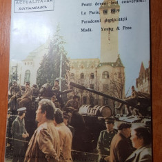 revista actualitatea romaneasca anul 1,nr. 2 din 3 aprilie 1990