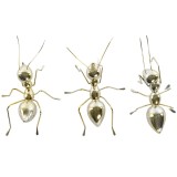Geantă Damă DKD Home Decor Auriu* 23 x 15 x 11 cm (3 Unități)