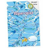 Super caiet matematica A4, 80 file, Casa Tipografica - Coperta grafica &quot;Ocean&quot;