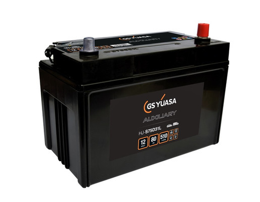 Baterie Yuasa 12V 80AH/510A auxiliar.Backup &amp; Specialist (R+ Standard) 304x171x227 B00 (suplimentar -auiliary/AGM)