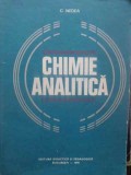 Chimie Analitica C. Nedea, Didactica si Pedagogica 1979, 334 pagini, Carte de Chimie