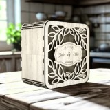 Cutie pentru Plicuri de Bani Personalizata Nunta , Classic