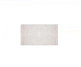 Covoras decorativ catifelat, textura moale, strat interior antiderapant, 150x100 cm, OFF WHITE
