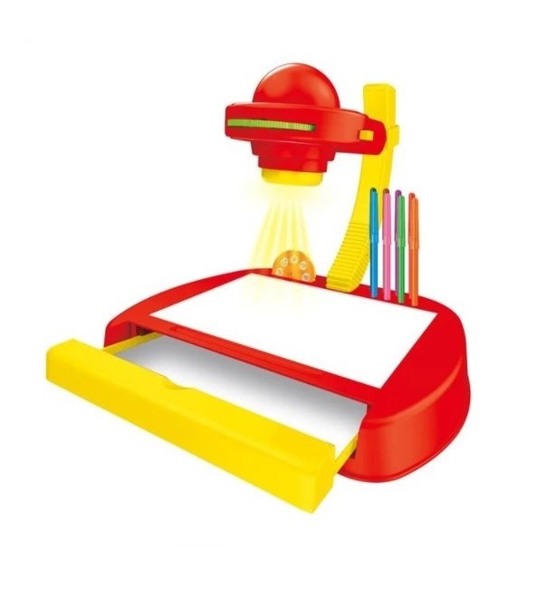 Set creativ pentru desen cu proiector si accesorii incluse