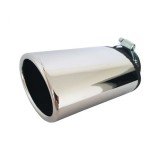 Duza de Evacuare Masina Argint Cromat Oval Tuning 175mm