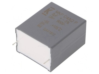 Condensator Polipropilenă DC-Link 8uF THT &amp;plusmn;5% foto