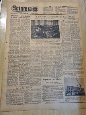 scanteia 10 decembrie 1955-art. lucia sturza bulandra,bicaz,constanta,ploiesti foto