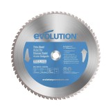 Panza circular pentru taiat otel subtire, pentru fierastraie circulare Evolution 355mm, &Oslash;355 x 25.4 mm, 90 de dinti TCT