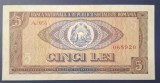 Romania bancnota 5 lei 1966 frumoasa, nu este UNC, seria A.0054 068920
