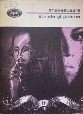 SONETE SI POEME-WILLIAM SHAKESPEARE-262257 foto