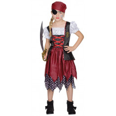 Costumatie Pirat Fetite 4-6 ani