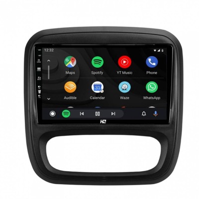 Navigatie Opel Vivaro Renault Trafic Fiat Talento (2014-2017) 4GB RAM Android 13 Quadcore DSP GPS Wi-FI Carplay Android Auto USB Bluetooth Waze Touchs foto