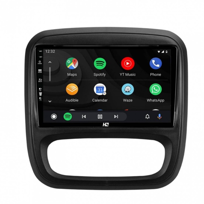 Navigatie Opel Vivaro Renault Trafic Fiat Talento (2014-2017) 4GB RAM Android 13 Quadcore DSP GPS Wi-FI Carplay Android Auto USB Bluetooth Waze Touchs