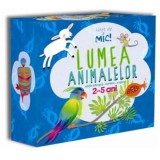 ISTEȚ DE MIC! Lumea animalelor (editie bilingva romana-engleza)