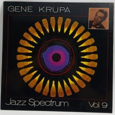 Gene Krupa - Jazz Spectrum vol. 9 vinil LP disc Ex Libris Elvetia jazz bop